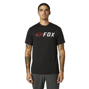 T-shirt FOX Apex Tech czarny/czerwony