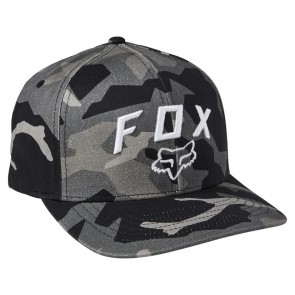 Czapka z daszkiem FOX Bnkr Flexfit black camo