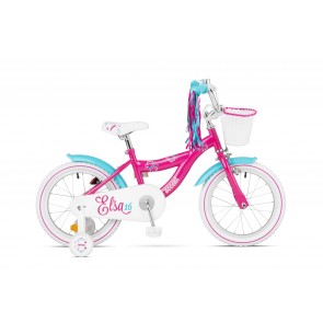 Rower dziecięcy ACCENT Elsa 16" różowy