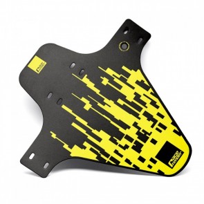 Błotnik przedni RACEFENDER Pixel żółty + rzep
