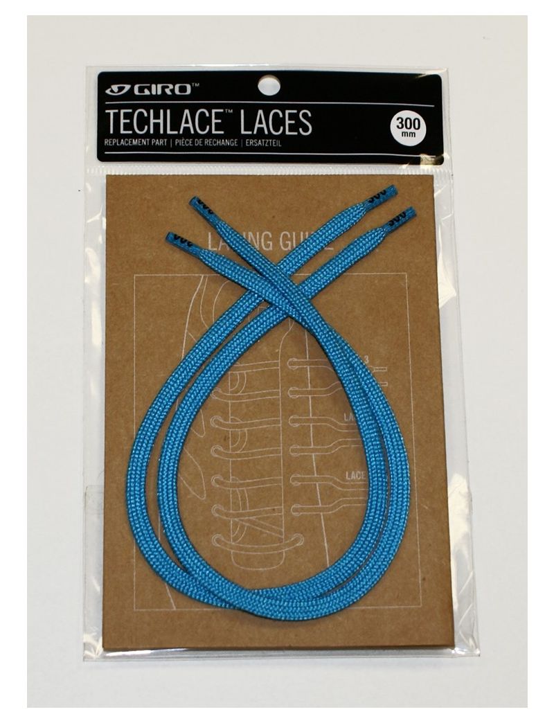 Sznurówki GIRO TECHLACE LACES blue jewel 300mm