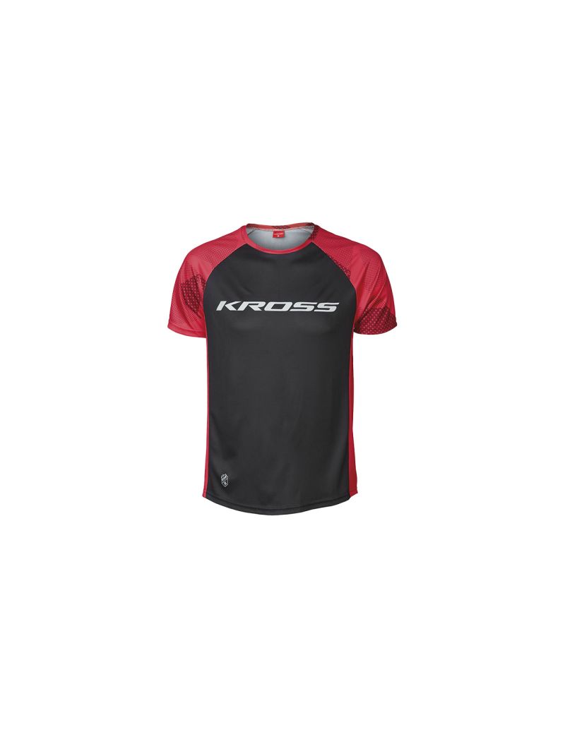 KROSS Koszulka HYDE SHORT SLEEVE Red