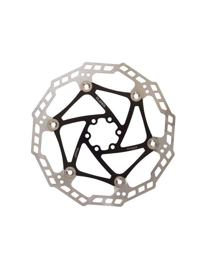 Tarcza hamulcowa pływająca CLARK'S FLOATING STYLE LITEWEIGHT 203mm czarna 