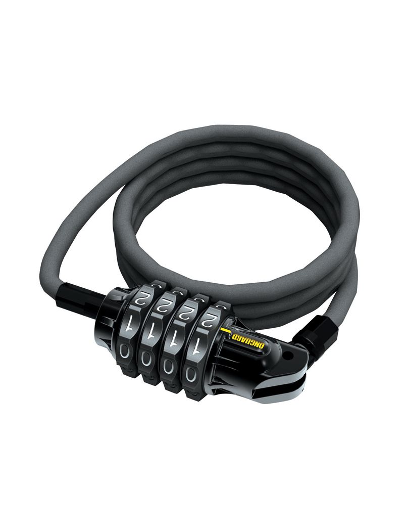 Zapięcie rowerowe ONGUARD Terrier Combo7 8062 Linka - 6mm 210cm - SZYFR 