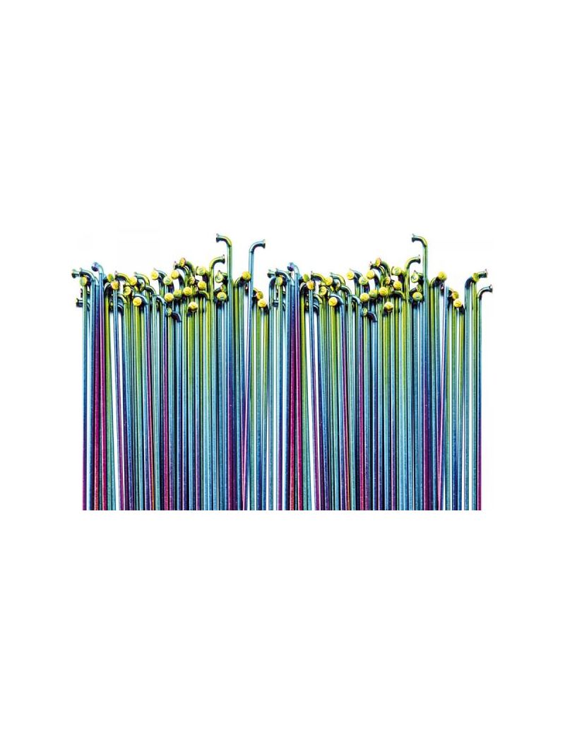 Dartmoor Szprychy 270 mm, stal Sandvik, petrol, 36 szt. 