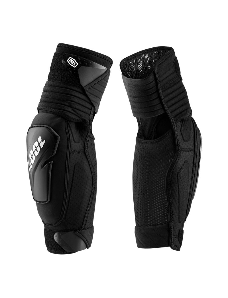 Ochraniacze na łokcie 100% Fortis czarne