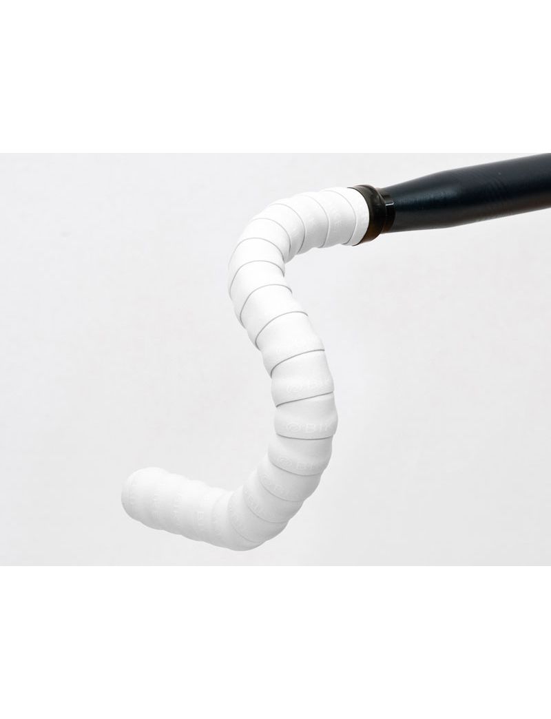 Owijka na kierownicę BIKE RIBBON SILICONE SIO2 gr.3,0mm silikon biała 