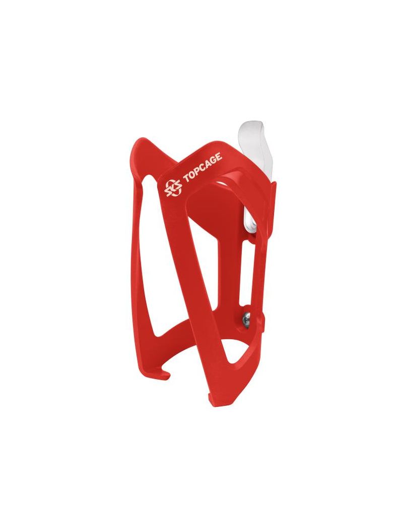 SKS-GERMANY Koszyk na bidon TOPCAGE czerwony 