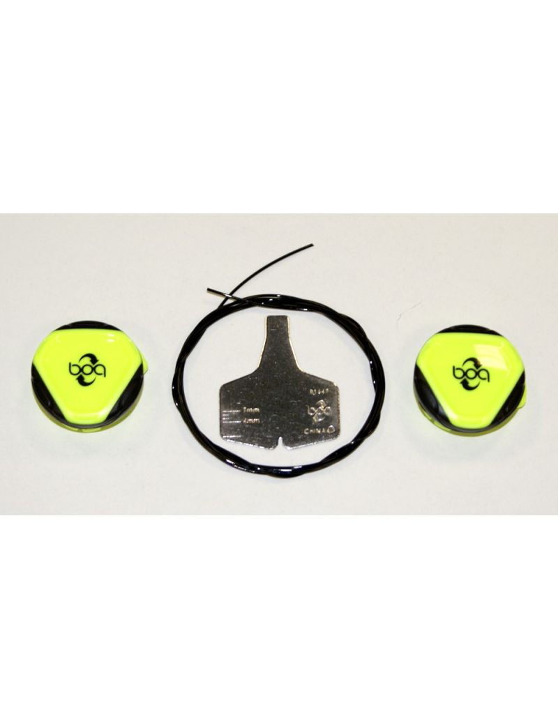 Pokrętło boa do butów GIRO BOA L6 MIRRORED DIAL B (cały zestaw z linkami BOA nr: b1835-383-2) 2szt żółte