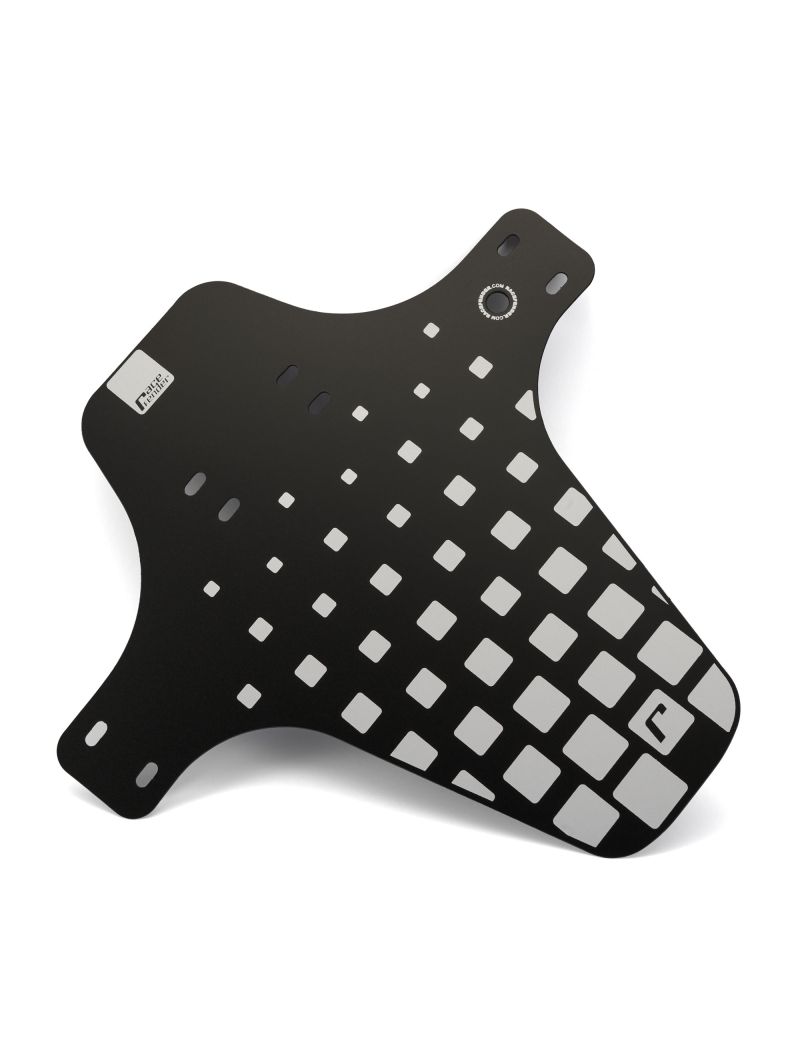 Błotnik przedni RACEFENDER Pixel 2.0 silver +zip