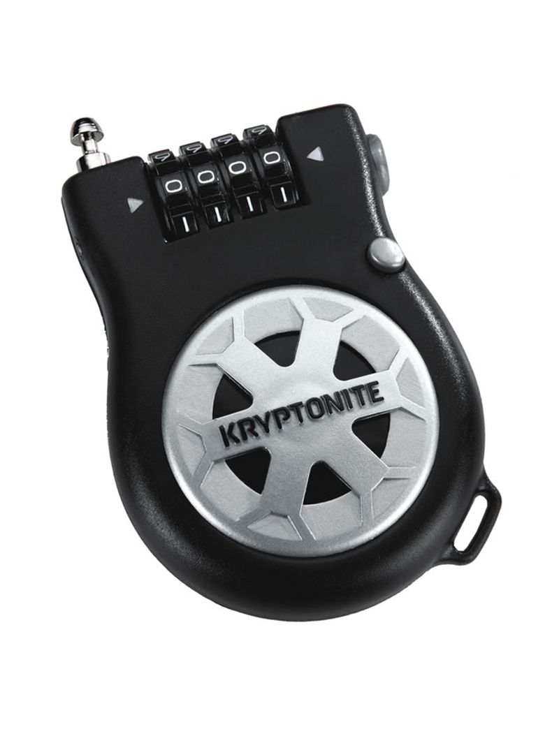 Kryptonite ZapiĘcie Rowerowe Kryptonite R2 Retractor Combo Cable