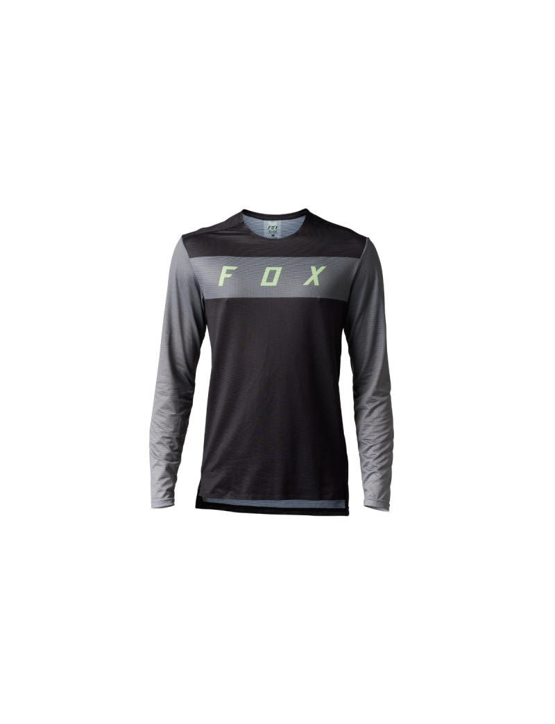 Koszulka FOX Flexair Arcadia Black z długim rękawem 