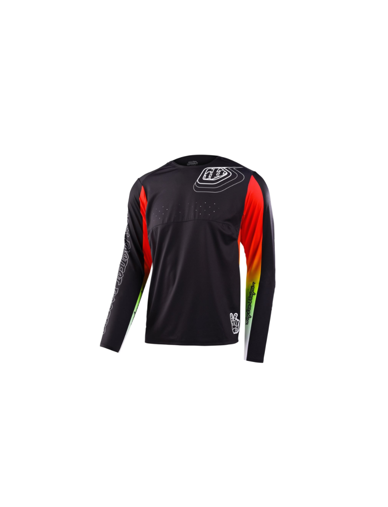 Koszulka z długim rękawem TLD Sprint Richter Black 
