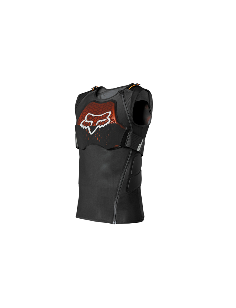 Kamizelka z Ochraniaczami FOX Baseframe Pro D3O Black - XL