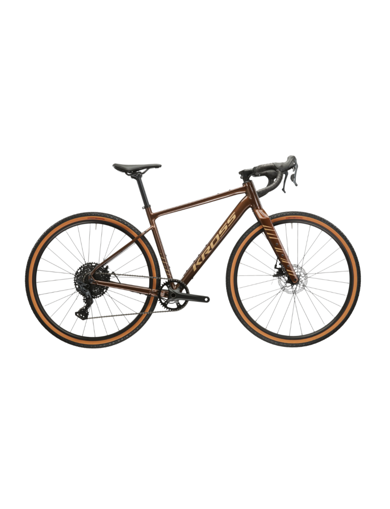 Rower KROSS Esker 2.0 Brązowy Beżowy Połysk