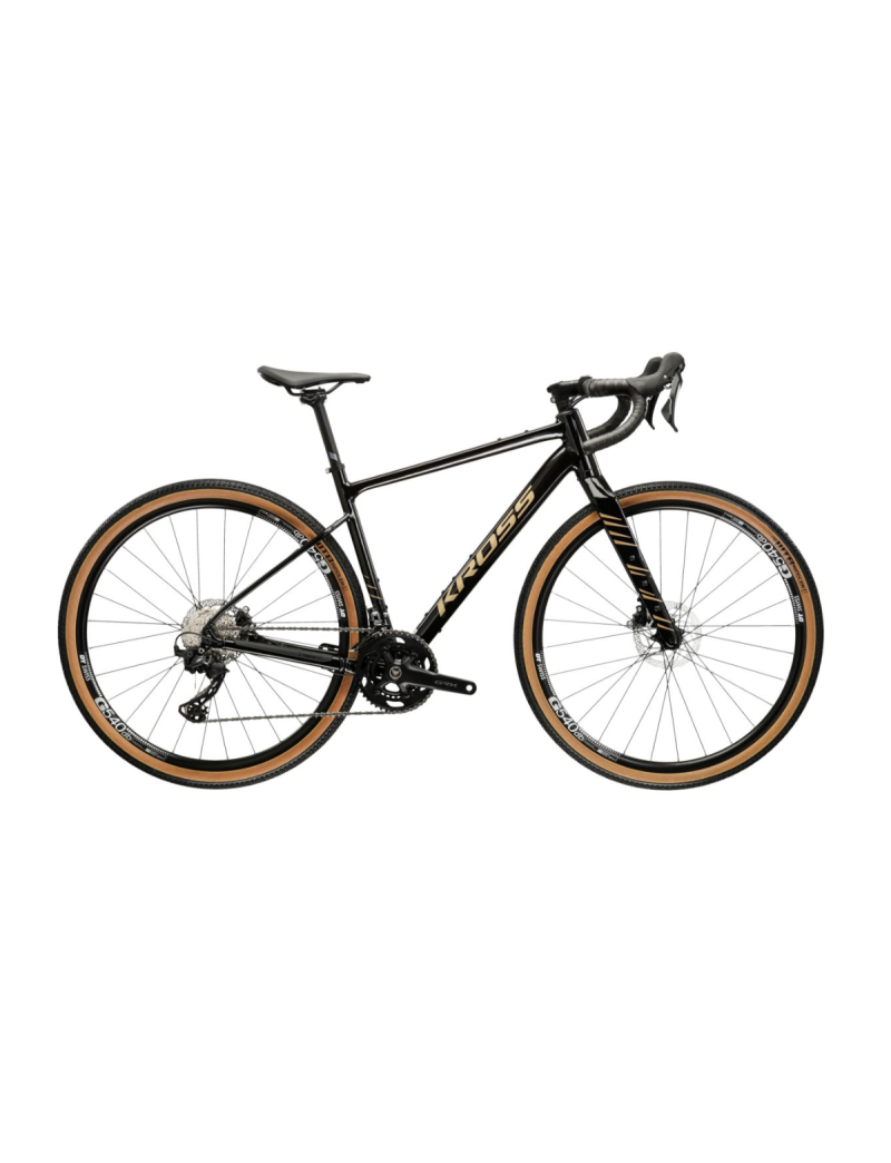 Rower KROSS Esker 6.0 GRX 2X12 Czarny Złoty 
