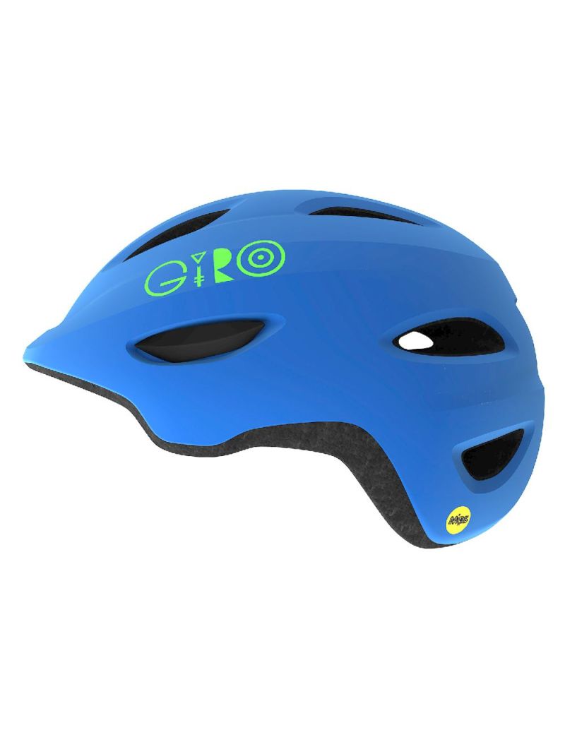 Kask dziecięcy juniorski GIRO SCAMP MIPS matte blue lime roz. XS (45-49 cm) (NEW) 