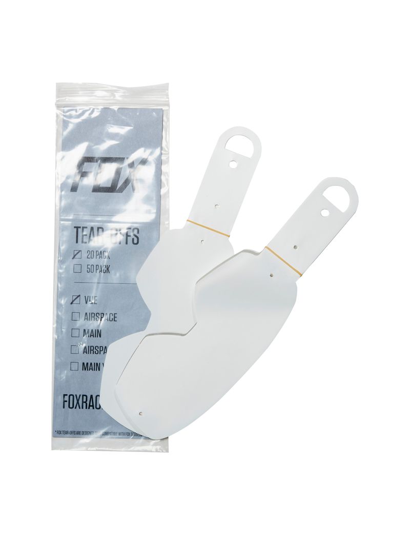 Fox Zestaw Do Gogli  Vue Standard Tear Offs-20pk Clear Ns