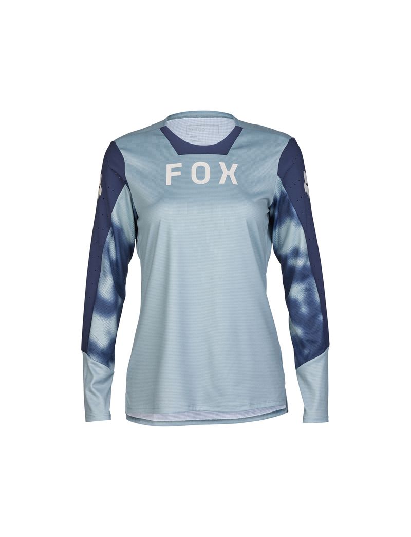 Fox Koszulka Rowerowa Z DŁugim RĘkawem Damska  Defend Taunt Gunmetal L