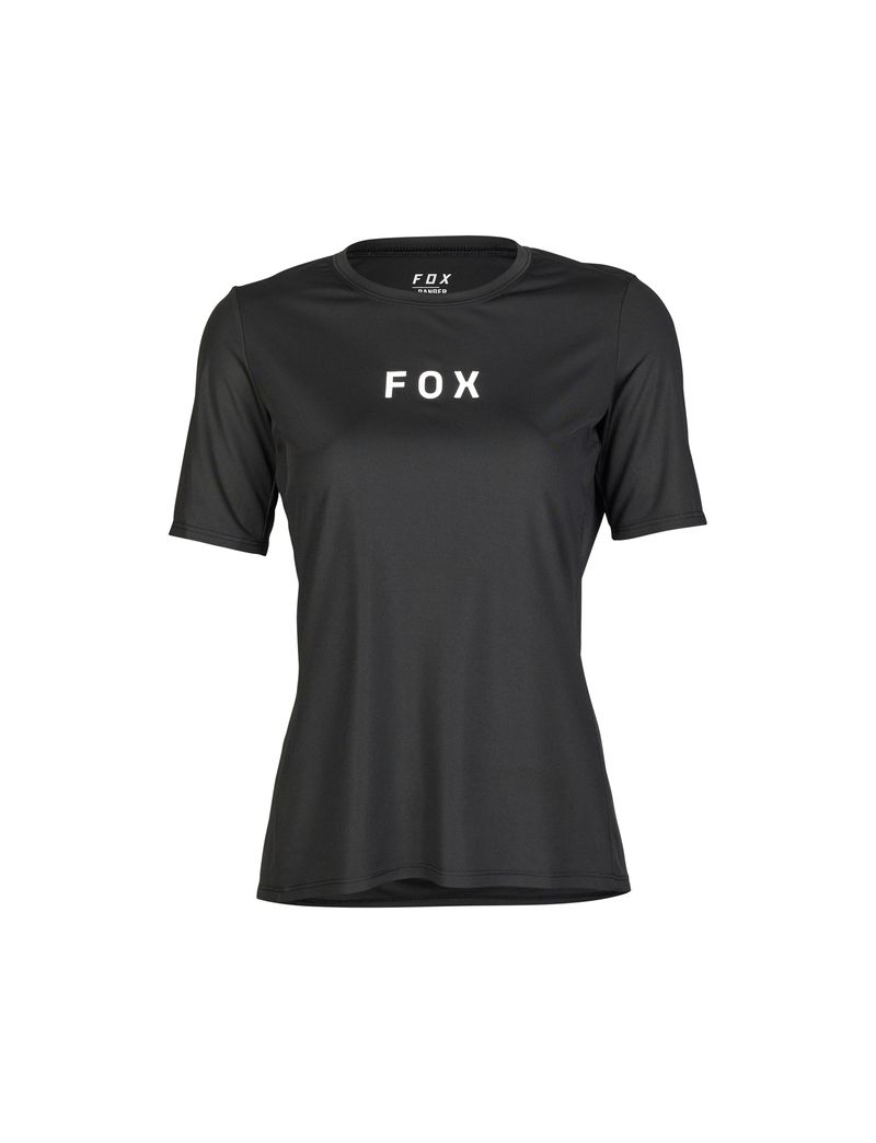 Fox Koszulka Rowerowa Damska  Ranger Wordmark Black M