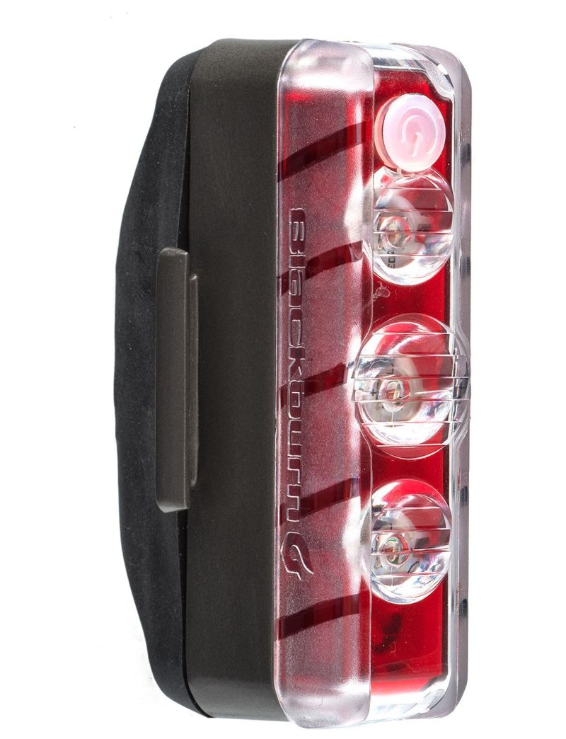 Lampka tylna BLACKBURN DAYBLAZER 125 REAR, 125 lumenów USB czarna (NEW) 