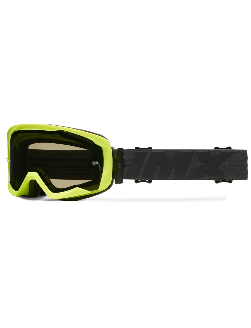 Gogle IMX Endurance Flip Flo Yellow/Black (szyba dark smoke + clear)
