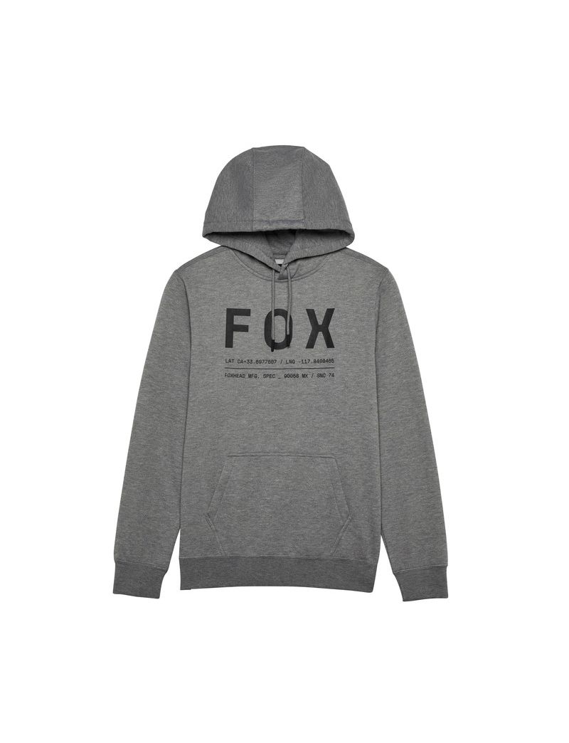 Fox Bluza Z Kapturem  Non Stop Fleece Po Heather Graphite S