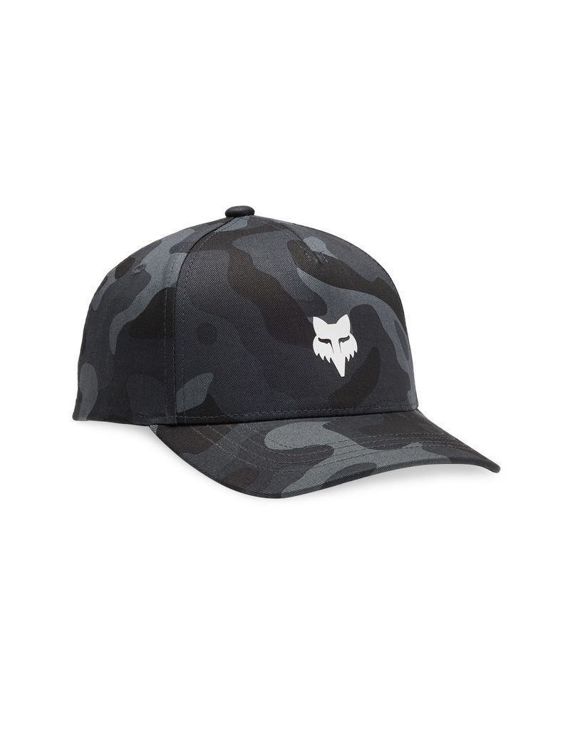 Fox Czapka Z Daszkiem Junior  Head 110 Sb Black Camo Yos