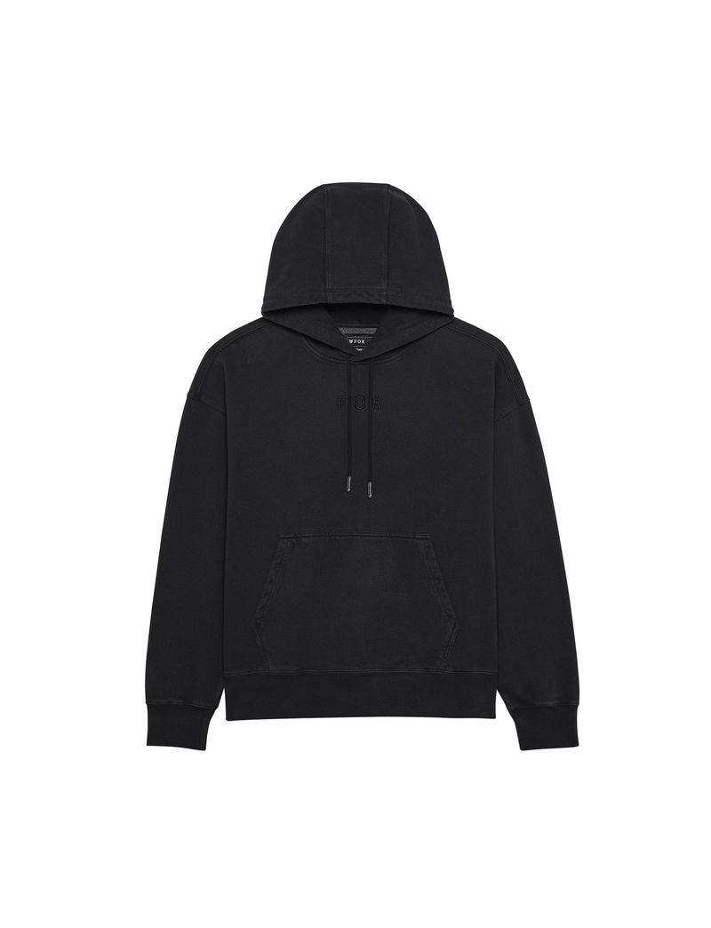 Fox Bluza Z Kapturem  Wordmark Oversized Fleece Po Black M
