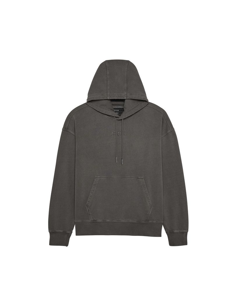 Fox Bluza Z Kapturem  Wordmark Oversized Fleece Po Pewter S