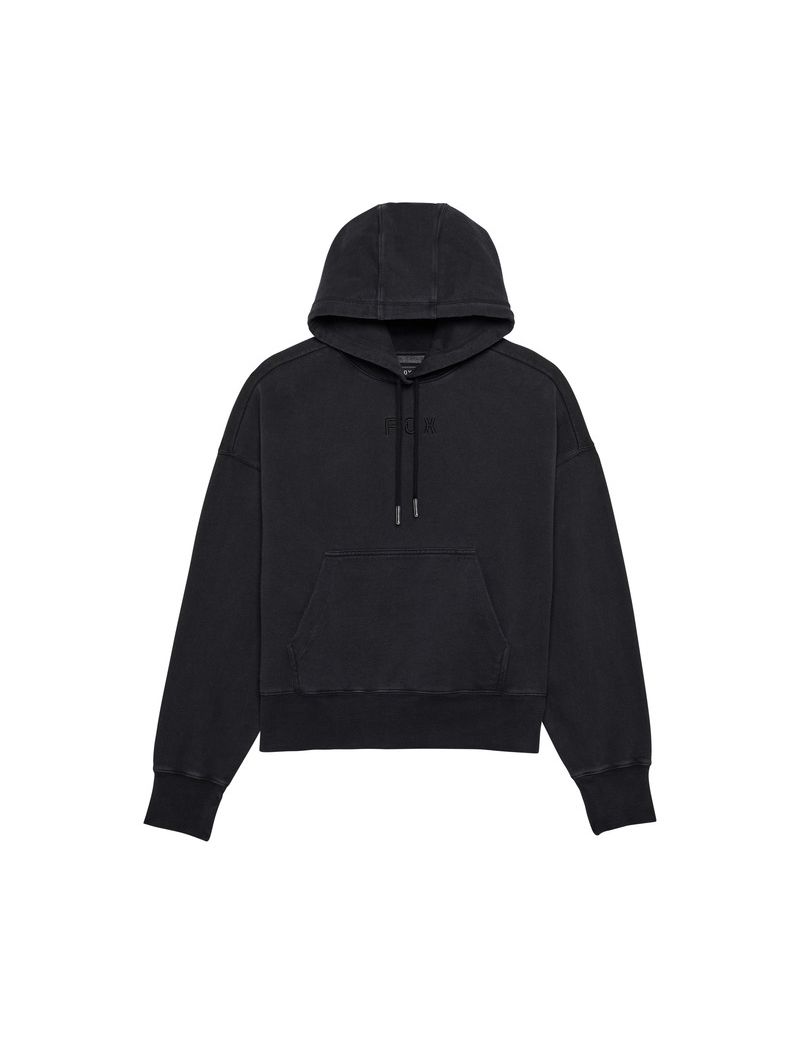 Fox Bluza Z Kapturem Damska  Wordmark Oversized Black Xs