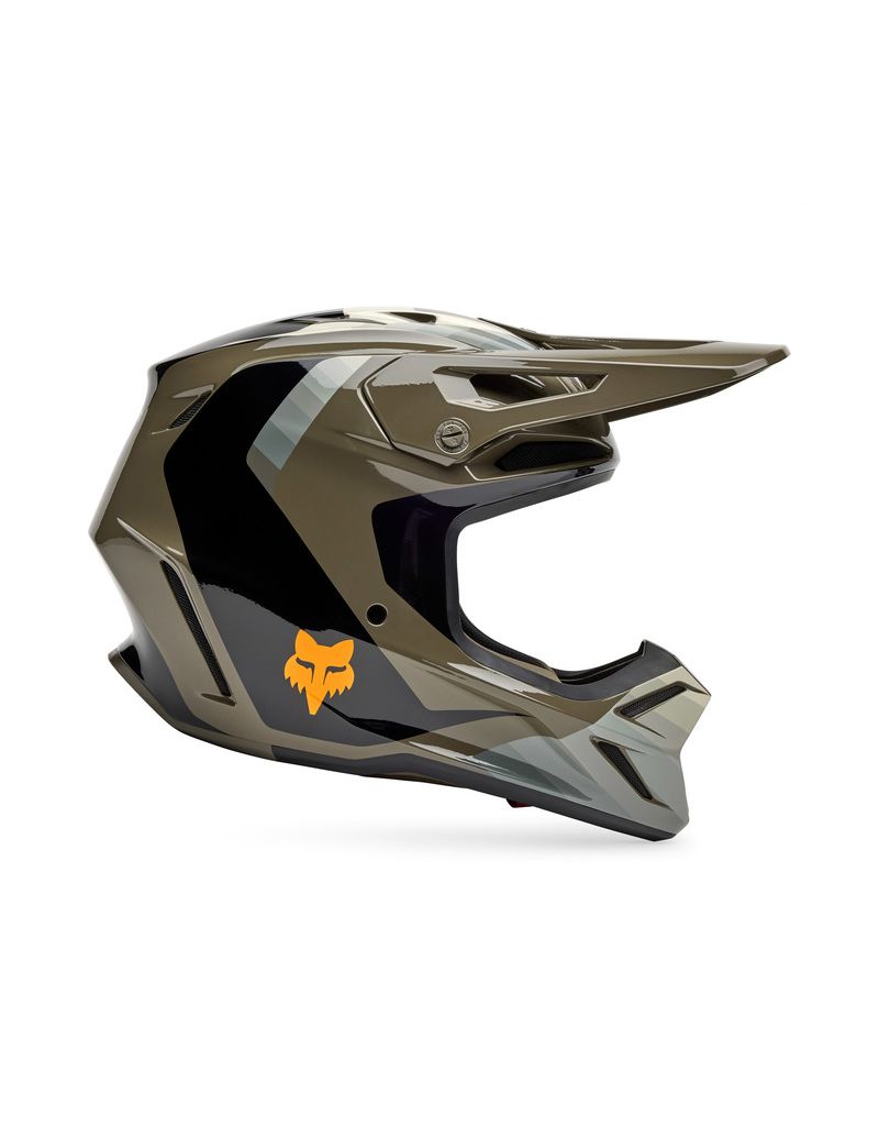 Fox Kask Motocyklowy  V3 Fade Brown Black S