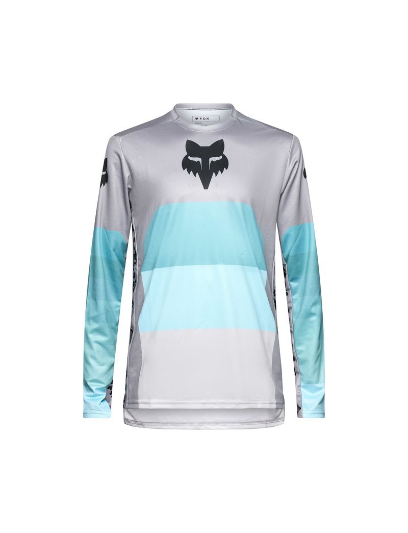 Fox Koszulka Rowerowa Z DŁugim RĘkawem  Ranger Grid Steel Grey M
