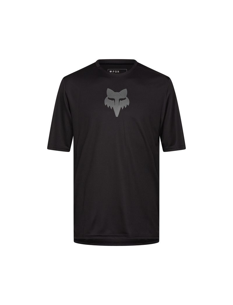 Fox Koszulka Rowerowa  Ranger Head Black S