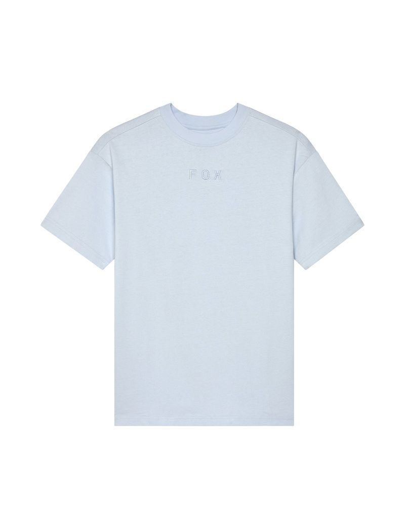 Fox T-shirt Damski  Wordmark Os Pale Blue Xs