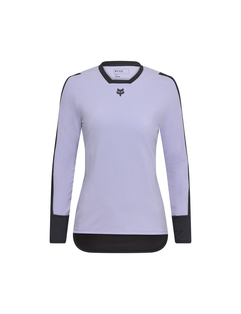 Fox Koszulka Rowerowa Z DŁugim RĘkawem Damska  Defend Thermal Lilac Xs