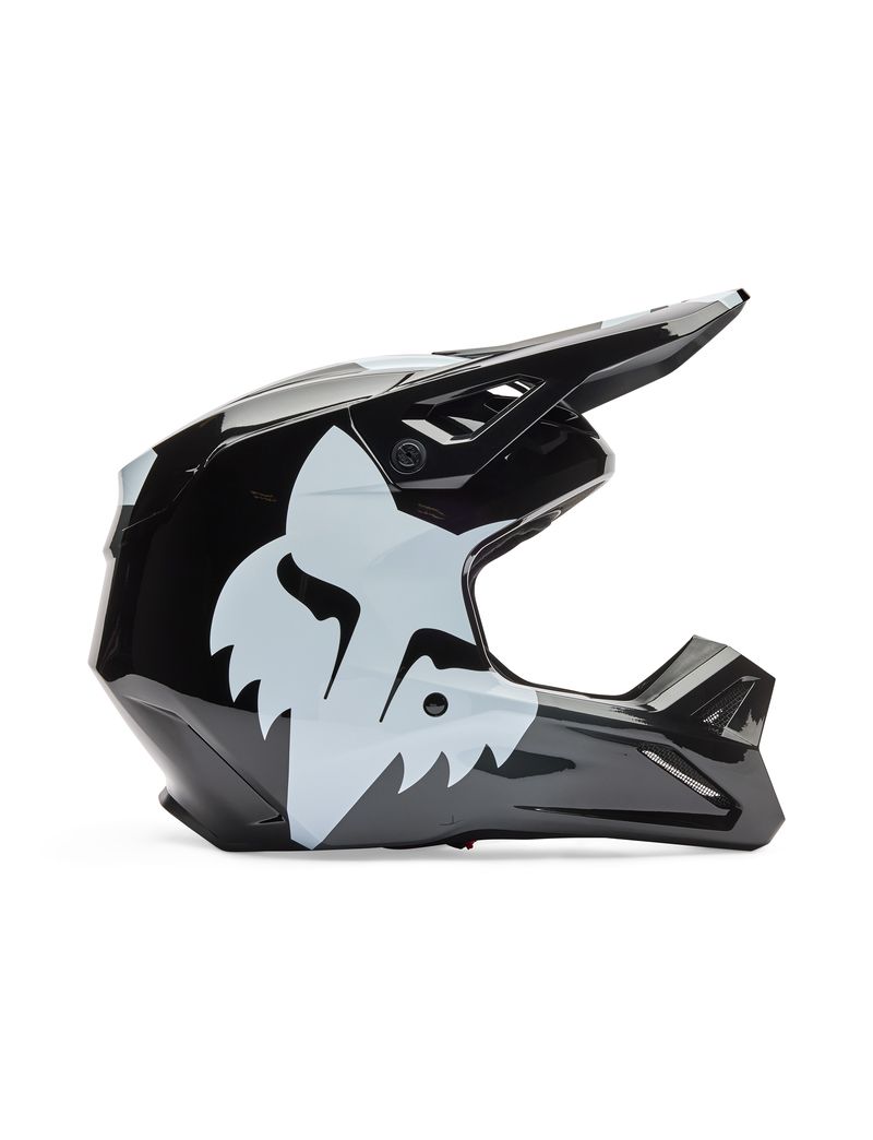 Fox Kask Motocyklowy  V1 Shield Black S