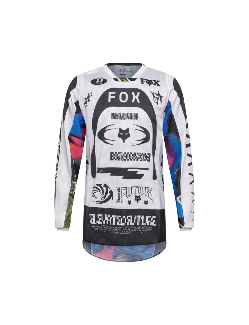 Fox Bluza Motocyklowa  180 Image Cosmo White Black S