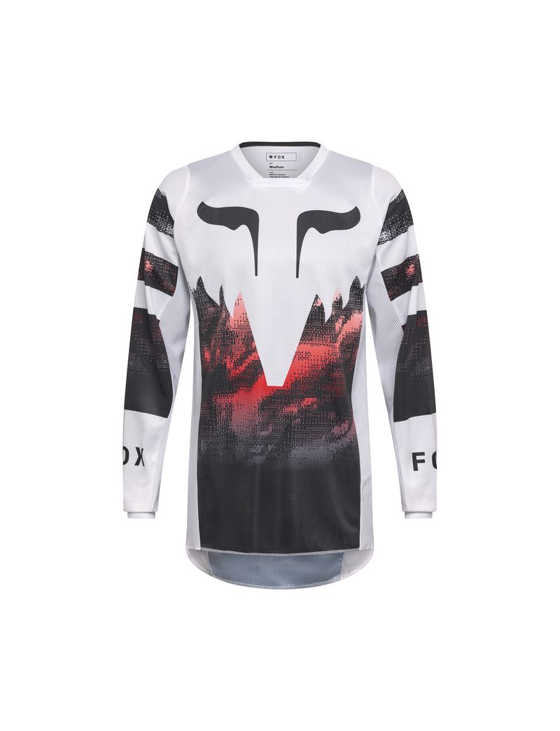 Fox Bluza Motocyklowa  180 Kairos White Fluo Red S