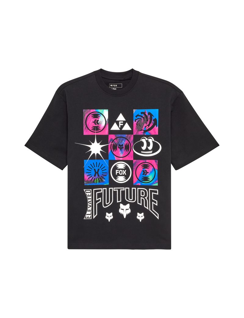 Fox T-shirt  Image Cosmo Mw Oversized 1 Black S