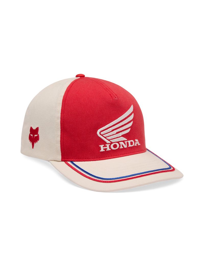 Fox Czapka Z Daszkiem Damska  Honda Off White Os