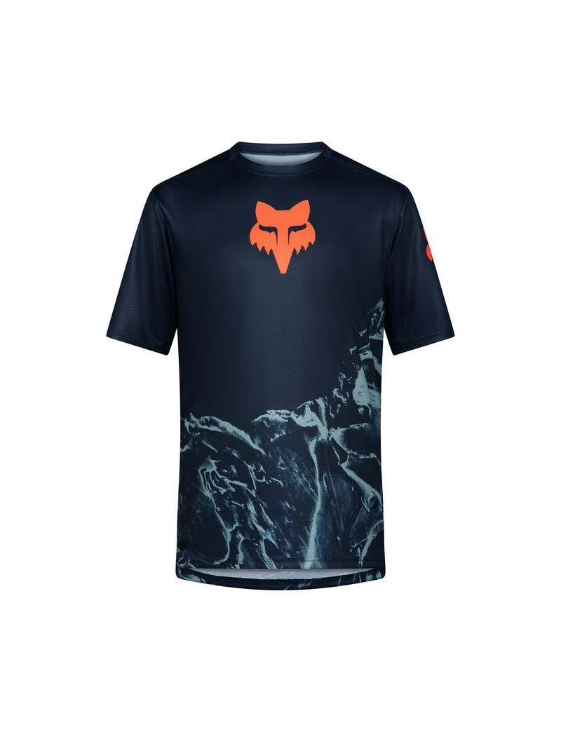 Fox Koszulka Rowerowa Junior  Ranger Img Print Arctic Blue Yl