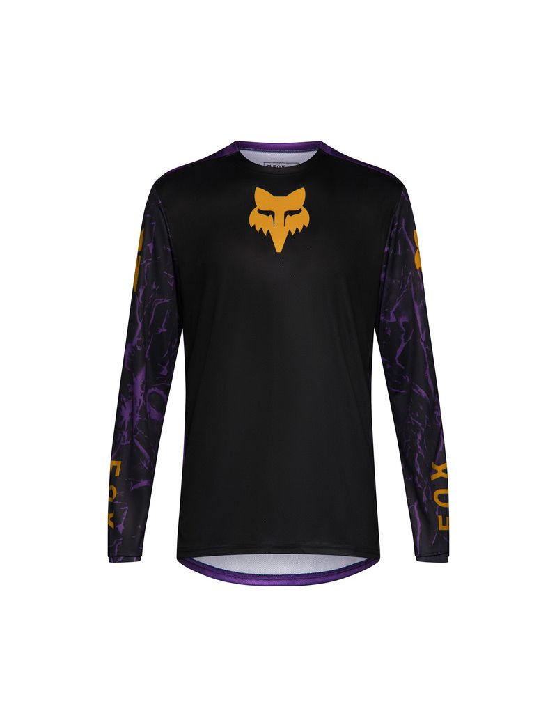 Fox Koszulka Rowerowa Z DŁugim RĘkawem Junior  Ranger Img Print Plum Ym