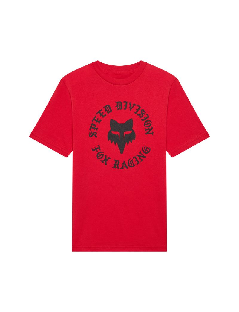 Fox T-shirt Junior  Badge Tibetan Red Yl