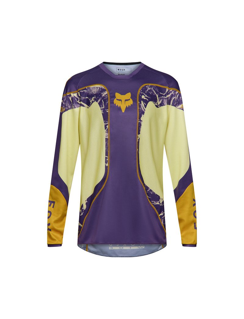Fox Bluza Motocyklowa  180 Image Print Purple Yellow S