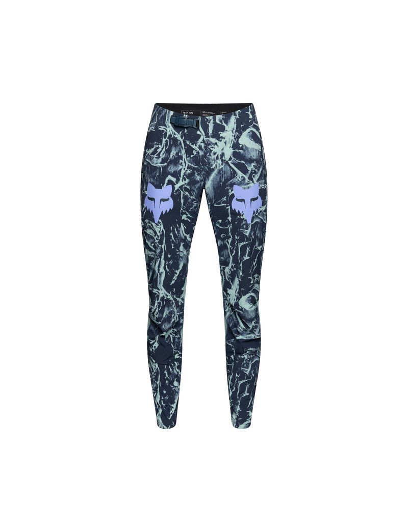 Fox Spodnie Rowerowe Damskie  Ranger Image Print Arctic Blue 2