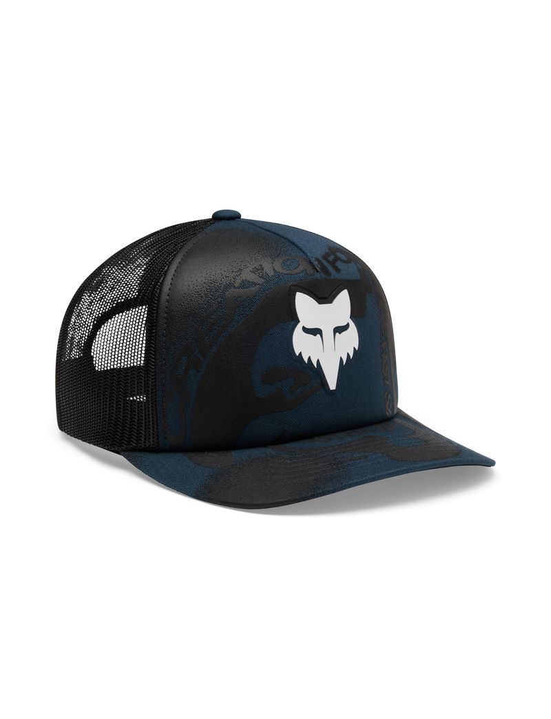 Fox Czapka Z Daszkiem  Vision Mesh Trucker Cobalt Os