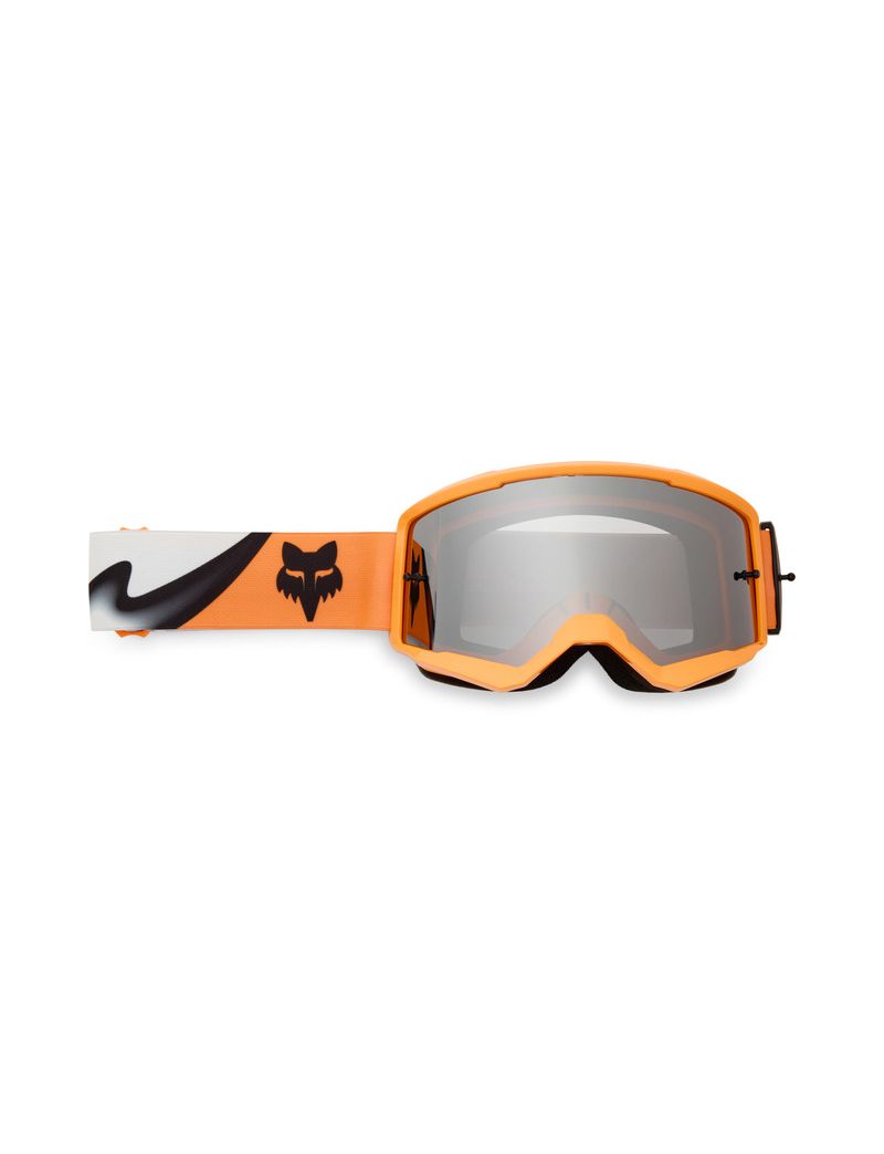 Fox Gogle Motocyklowe  Main Noble Black White Os