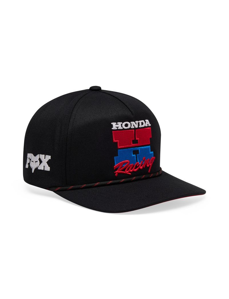 Fox Czapka Z Daszkiem  Honda Snapback Black Os