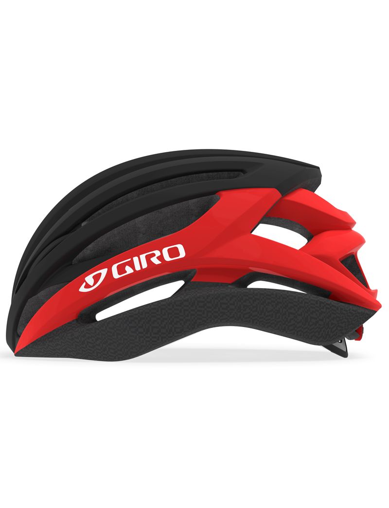 Kask szosowy GIRO SYNTAX matte black bright red roz. L (59-63 cm) (NEW) 